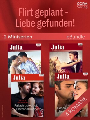 cover image of Flirt geplant--Liebe gefunden! (2 heiße Miniserien)